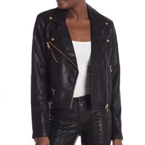 BLANK NYC faux leather jacket